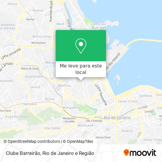 Clube Barreirão mapa