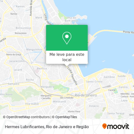 Hermes Lubrificantes mapa