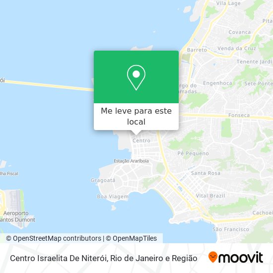Centro Israelita De Niterói mapa