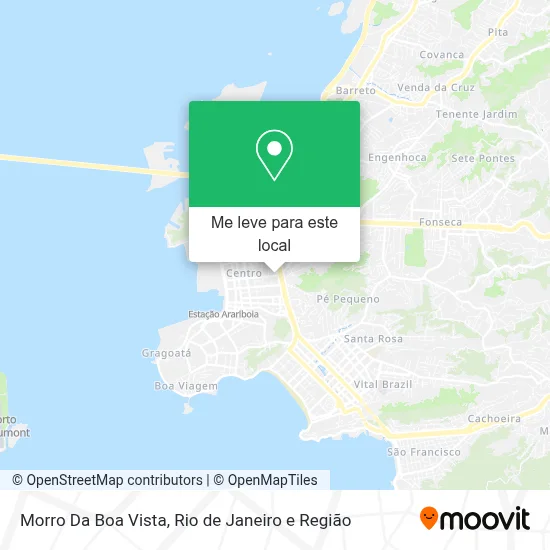 Morro Da Boa Vista mapa