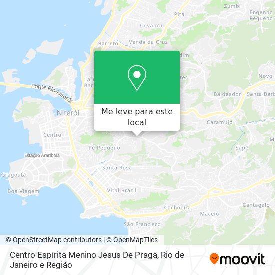 Centro Espírita Menino Jesus De Praga mapa
