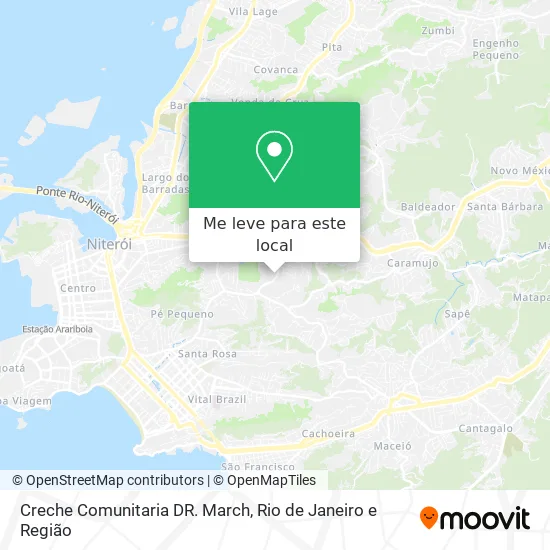 Creche Comunitaria DR. March mapa