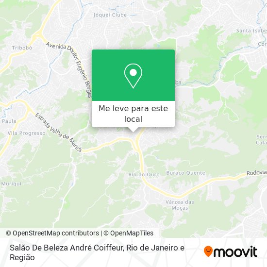 Salão De Beleza André Coiffeur mapa