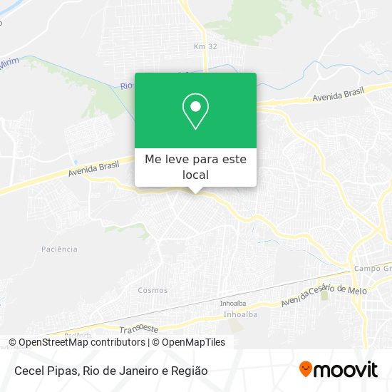 Cecel Pipas mapa