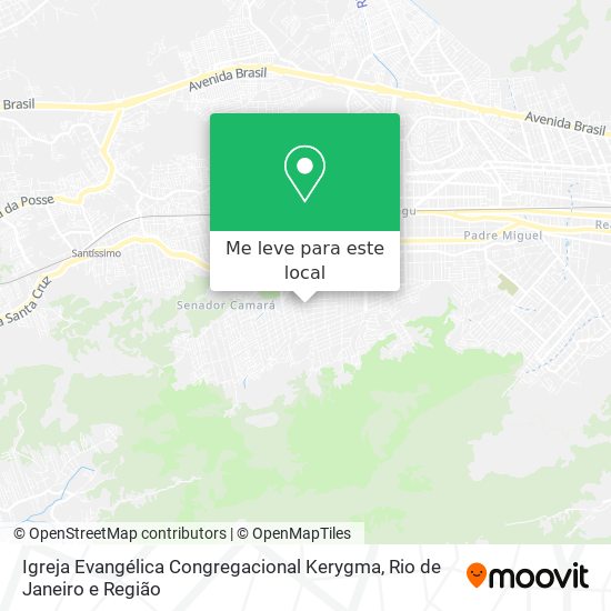 Igreja Evangélica Congregacional Kerygma mapa