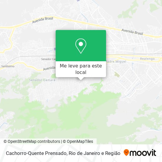 Cachorro-Quente Prensado mapa