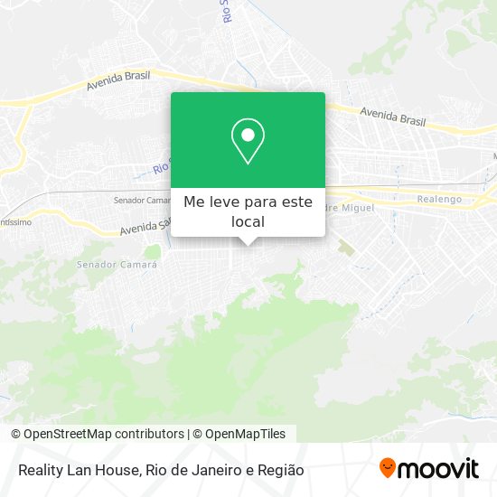 Reality Lan House mapa