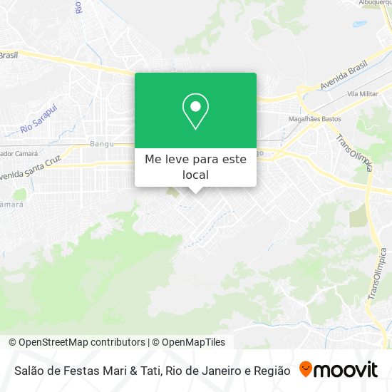 Salão de Festas Mari & Tati mapa