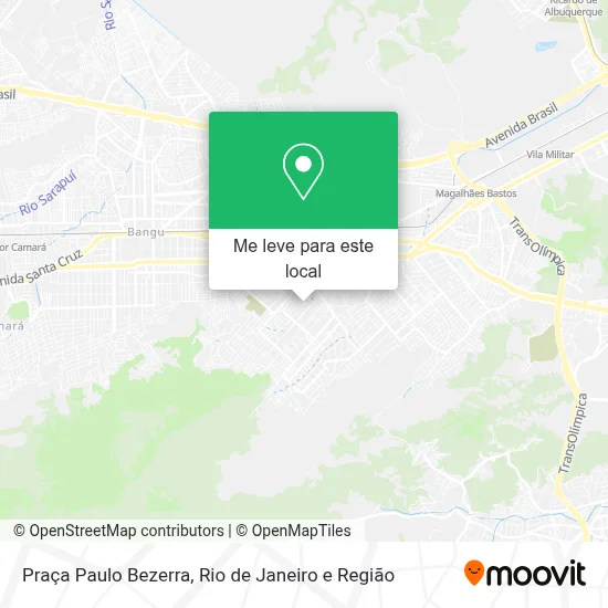 Praça Paulo Bezerra mapa