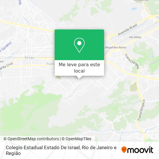Colegio Estadual Estado De Israel mapa