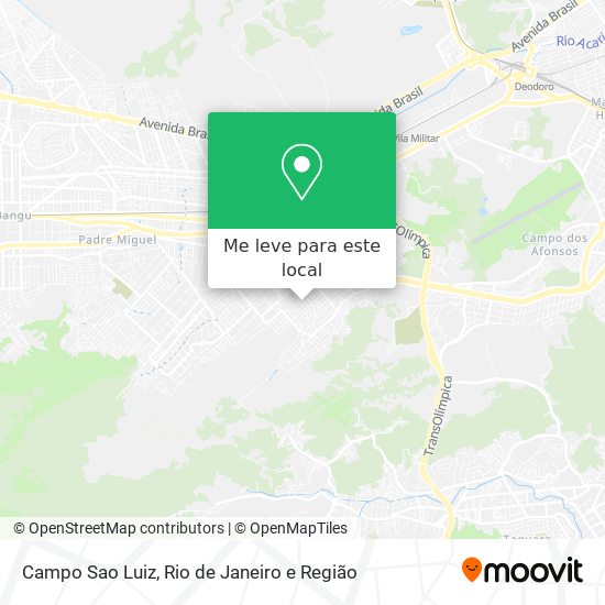 Campo Sao Luiz mapa
