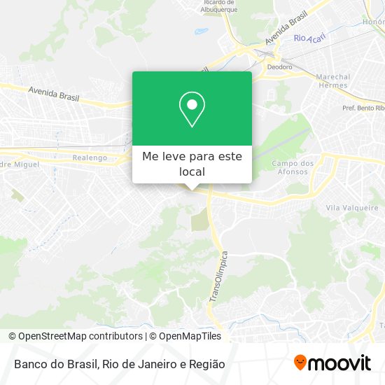 Banco do Brasil mapa