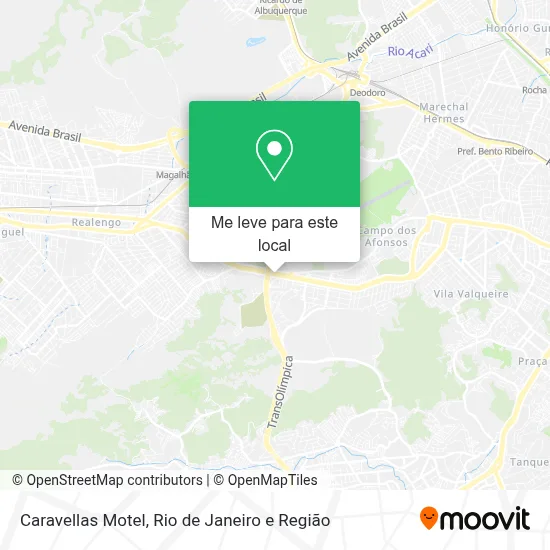 Caravellas Motel mapa