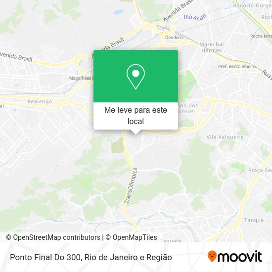 Ponto Final Do 300 mapa