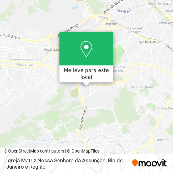 Igreja Matriz Nossa Senhora da Assunção mapa