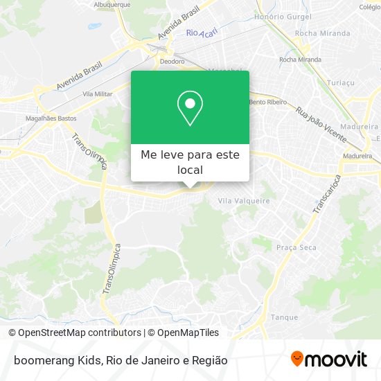 boomerang Kids mapa