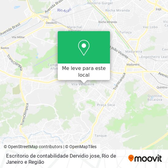 Escritorio de contabilidade Dervidio jose mapa