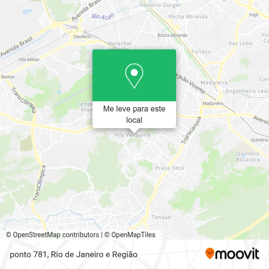 ponto 781 mapa