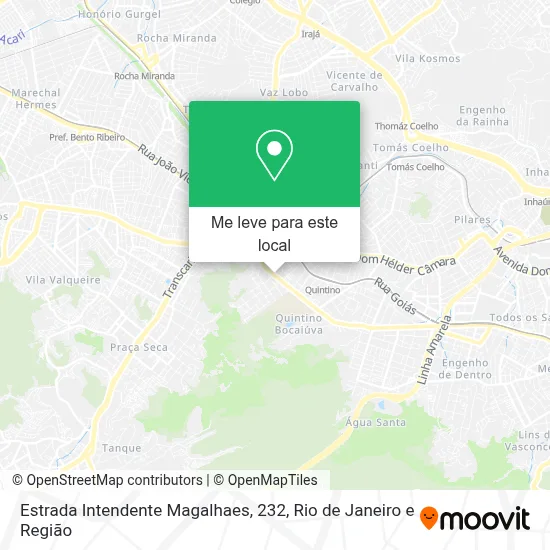 Estrada Intendente Magalhaes, 232 mapa