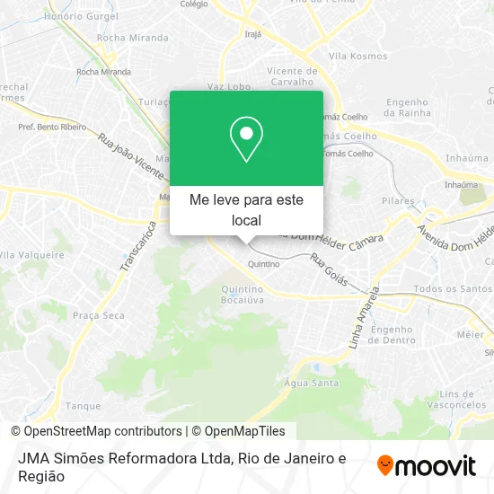 JMA Simões Reformadora Ltda mapa