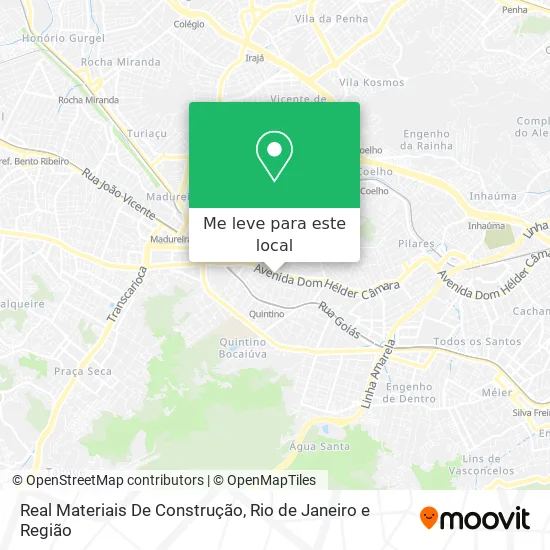 Real Materiais De Construção mapa