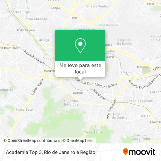 Academia Top 3 mapa