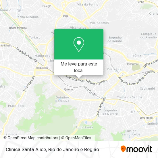 Clinica Santa Alice mapa