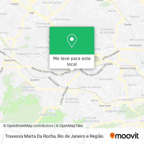 Travessa Marta Da Rocha mapa