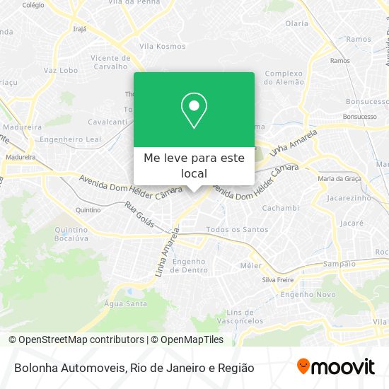 Bolonha Automoveis mapa