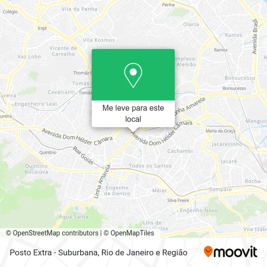 Posto Extra - Suburbana mapa