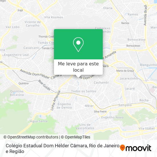 Colégio Estadual Dom Hélder Câmara mapa