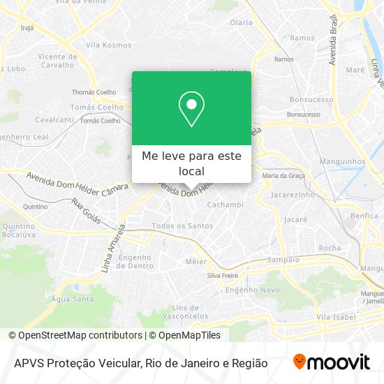 APVS Proteção Veicular mapa