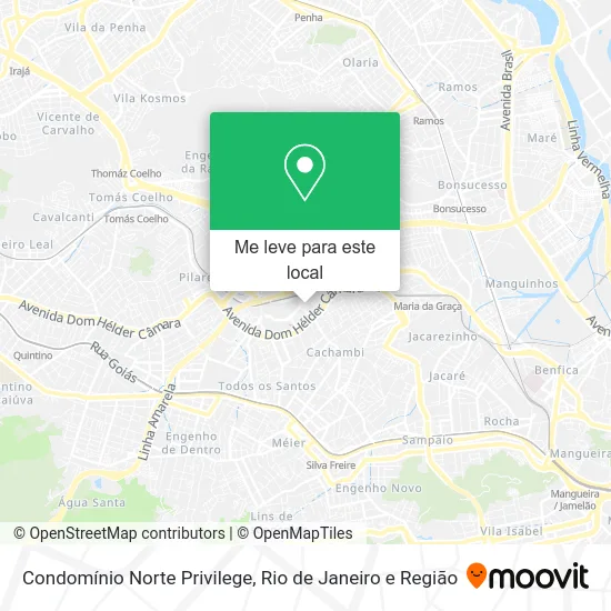 Condomínio Norte Privilege mapa