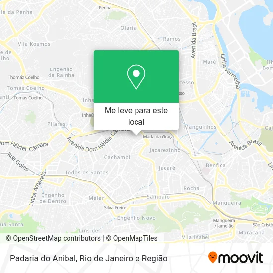 Padaria do Anibal mapa