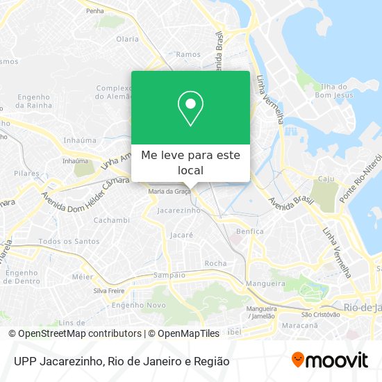 UPP Jacarezinho mapa