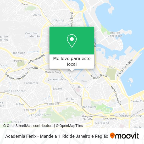 Academia Fênix - Mandela 1 mapa