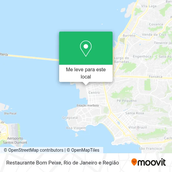 Restaurante Bom Peixe mapa