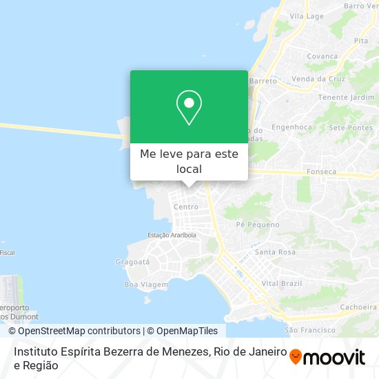 Instituto Espírita Bezerra de Menezes mapa