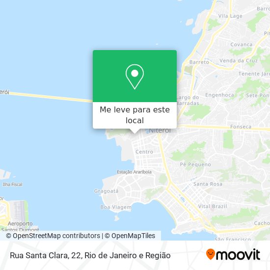 Rua Santa Clara, 22 mapa