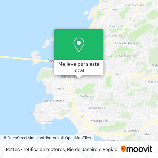 Rettec - retifica de motores mapa
