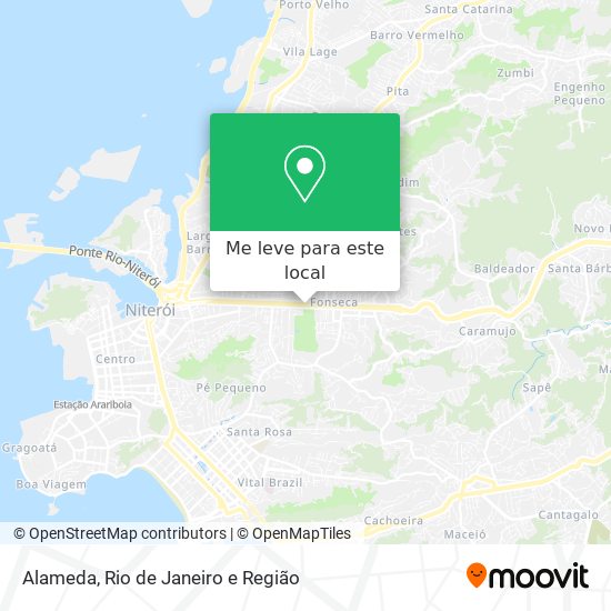 Alameda mapa