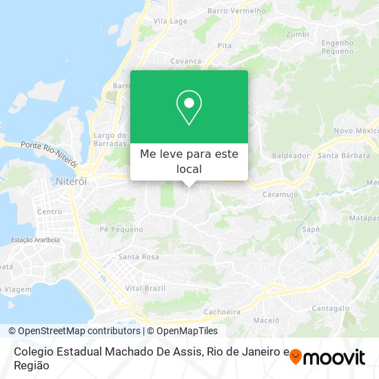 Colegio Estadual Machado De Assis mapa