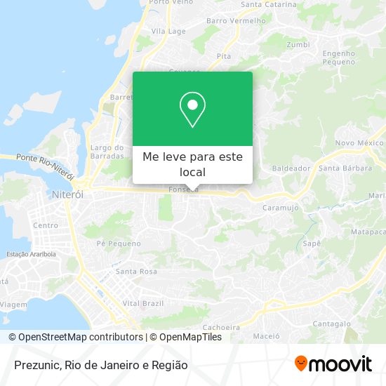 Prezunic mapa
