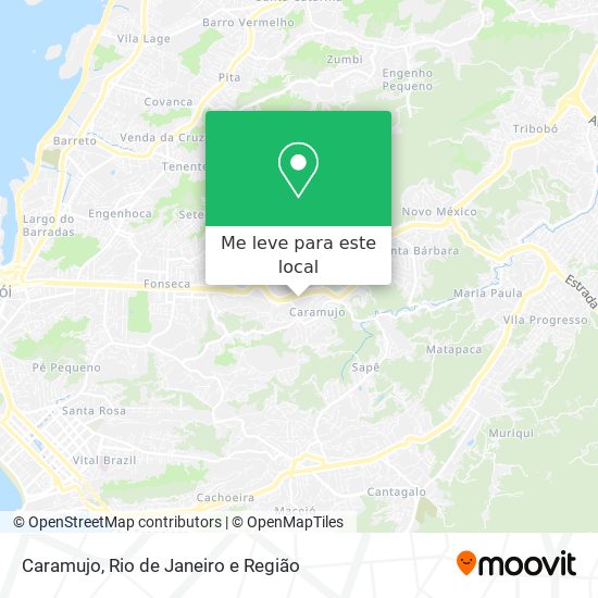 Caramujo mapa
