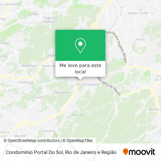 Condomínio Portal Do Sol mapa