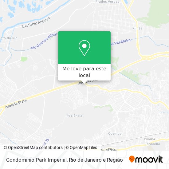 Condominio Park Imperial mapa