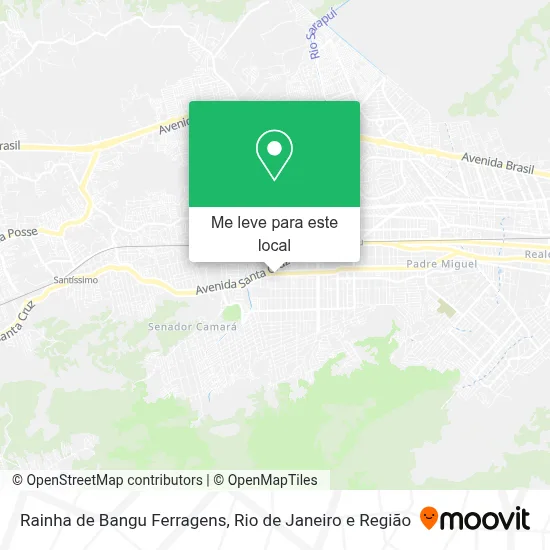 Rainha de Bangu Ferragens mapa