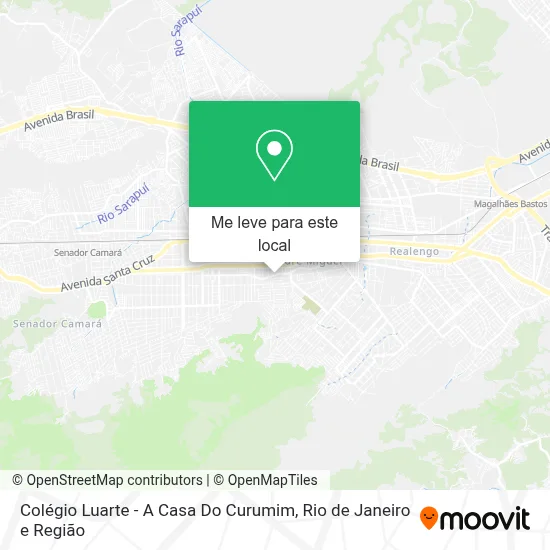 Colégio Luarte - A Casa Do Curumim mapa