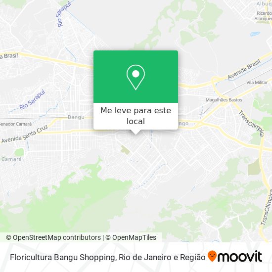 Floricultura Bangu Shopping mapa