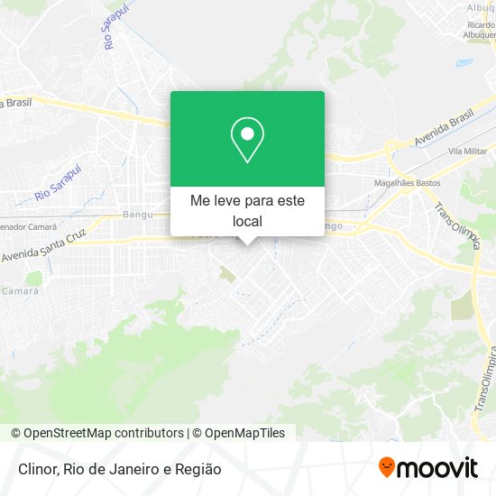 Clinor mapa